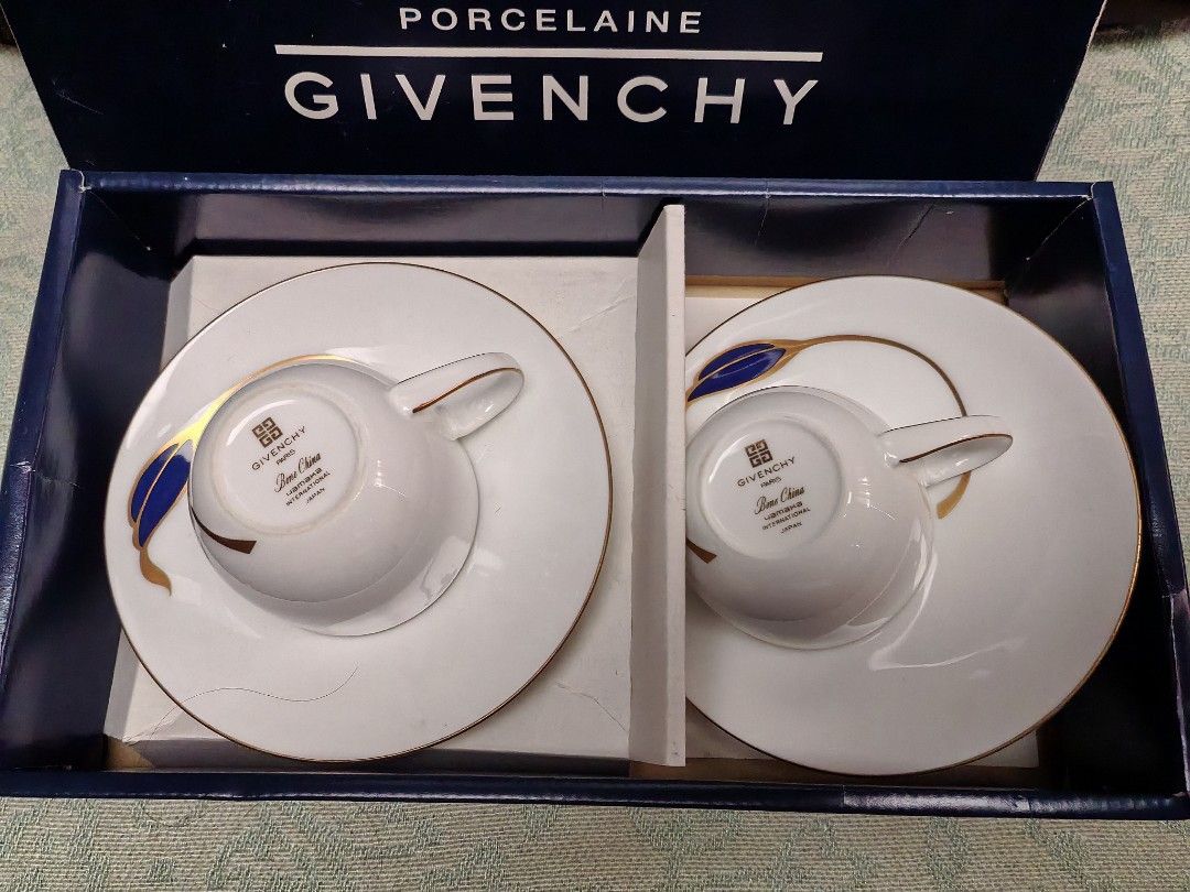 Givency cup 3x2.5" and saucer 6" (Category: Coffee & Tea Tableware) located in Manila. Submitted by luckycharm_215 (Listing ID 1467685492, Image 2). Description: good condition.