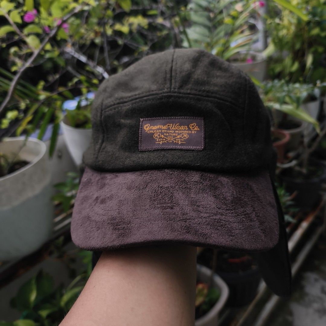 GNOMO 5panel with Elephant ear 📌 (Category: Caps & Hats) located in Daraga. Submitted by safe_juswaha (Listing ID 1467662021, Image 1). Description: In excellent condition 💯 non-issue 📌 solids for outdoor winter 🫡 750 only mate + sf ship via j&t Loc Albay 📌.