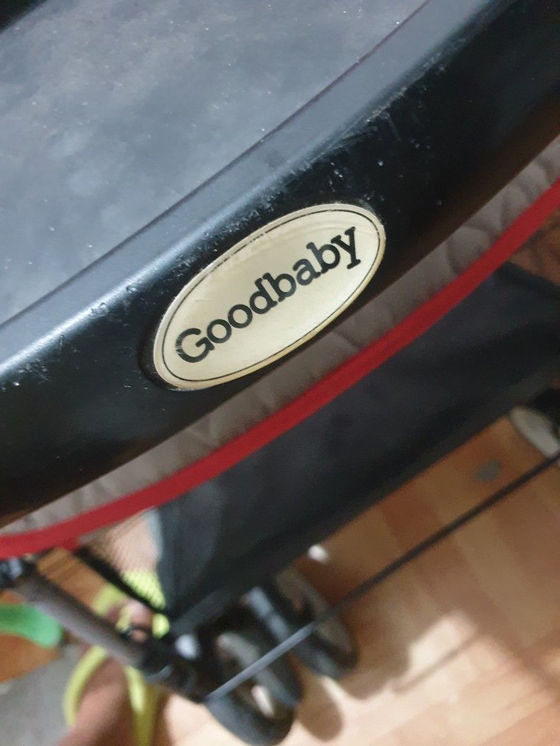 Goodbaby stroller (Category: Strollers) located in Manila. Submitted by jinjin16 (Listing ID 1467759633, Image 2). Description: heavy duty stroller good for newborn to toddler reversible handle.