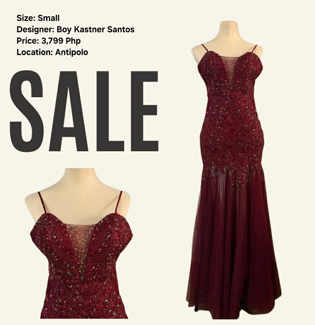 Gowns / Party Dress (Category: Evening dresses & gowns) located in Pasig City. Submitted by lesmitch (Listing ID 1467757189, Image 3). Description: ▪︎ See details in photos ~ Check all photos for the item's actual condition and measurements ~ Payment is via gcash, pay maya or bdo ~ Shipping is via lalamove, grab, j&t or you can book your own preferred courier ~ There could be a slight difference in color due to lighting conditions. Please manage 