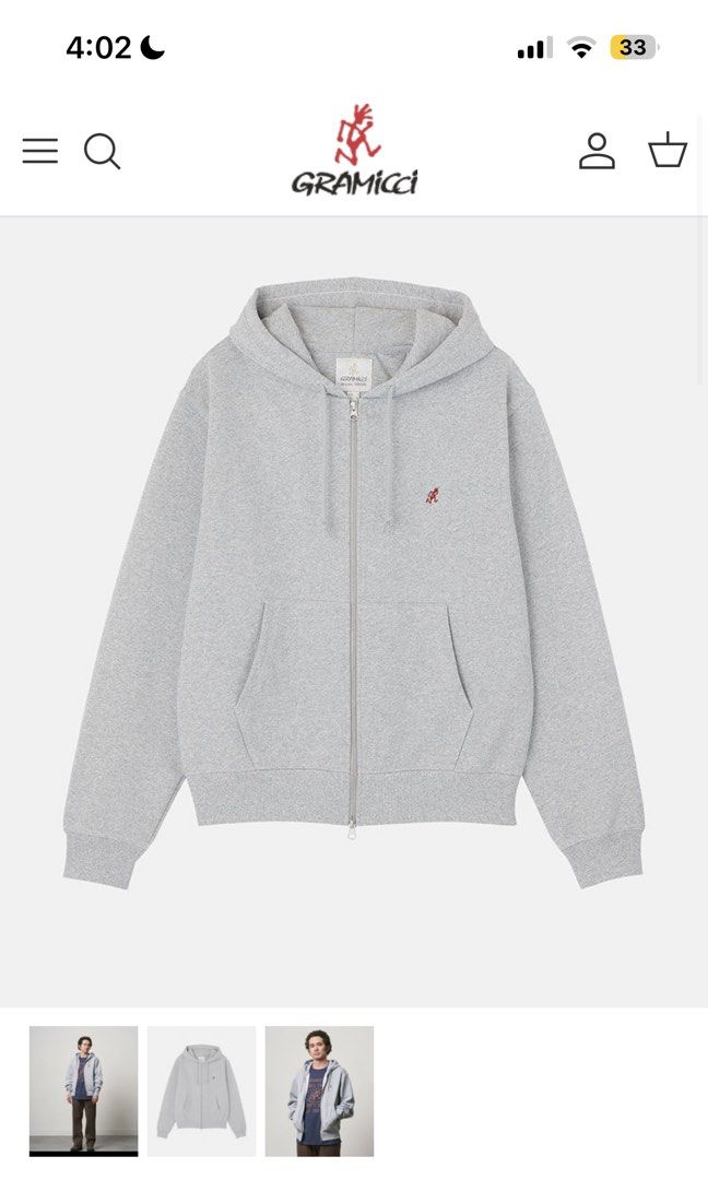 GRAMICCI two zip hoodie (Category: Coats, Jackets and Outerwear) located in Manila. Submitted by urfavvirgobaby (Listing ID 1467614678, Image 1). Description: Price negotiable.