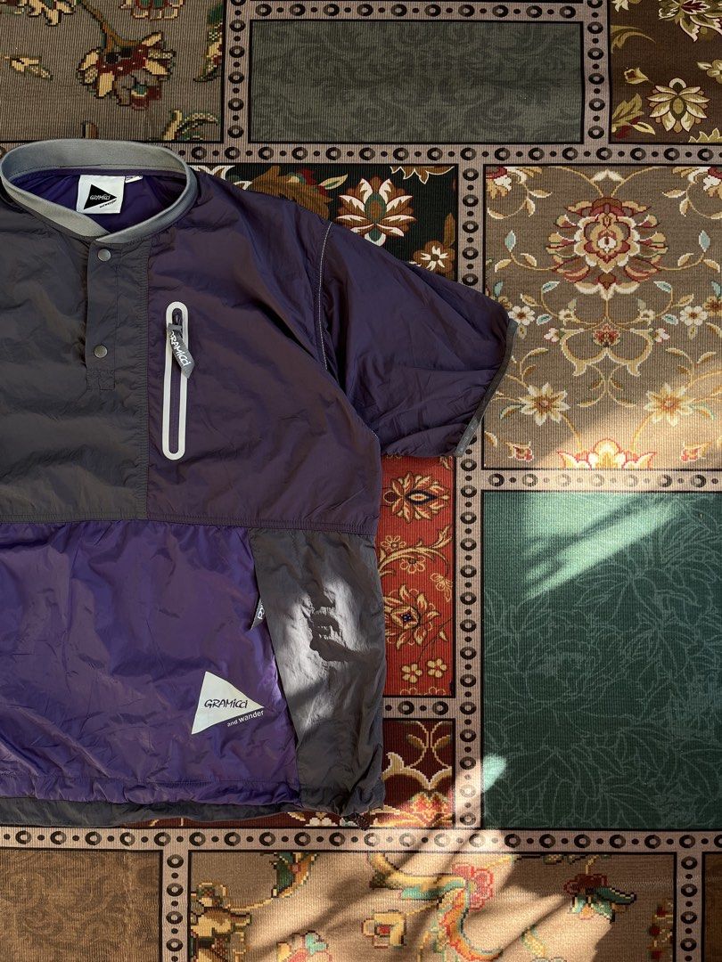 Gramicci x And Wander Patchwork Wind Tee (Category: Formal Shirts) located in Baguio. Submitted by whatthestore (Listing ID 1467838001, Image 2). Description: .