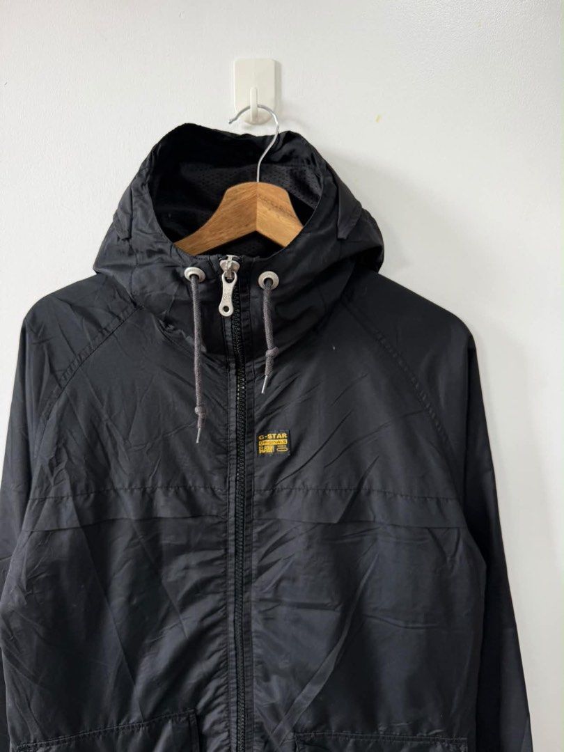 G-Star Raw Windbreaker Jacket (Category: Coats, Jackets and Outerwear) located in Iloilo. Submitted by bunitoapparel_v2 (Listing ID 1467767736, Image 2). Description: Gstar Windbreaker Jacket Good as new Size Medium Width 21 Length 28 +Sf.