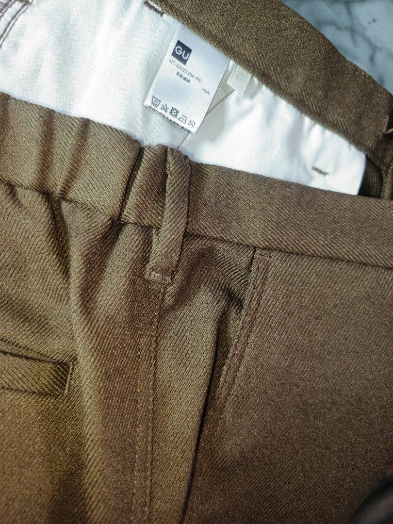 GU TROUSER PANTS MEN L(32-36) (Category: Trousers) located in Quezon City. Submitted by ahyazheabea (Listing ID 1467719383, Image 3). Description: .