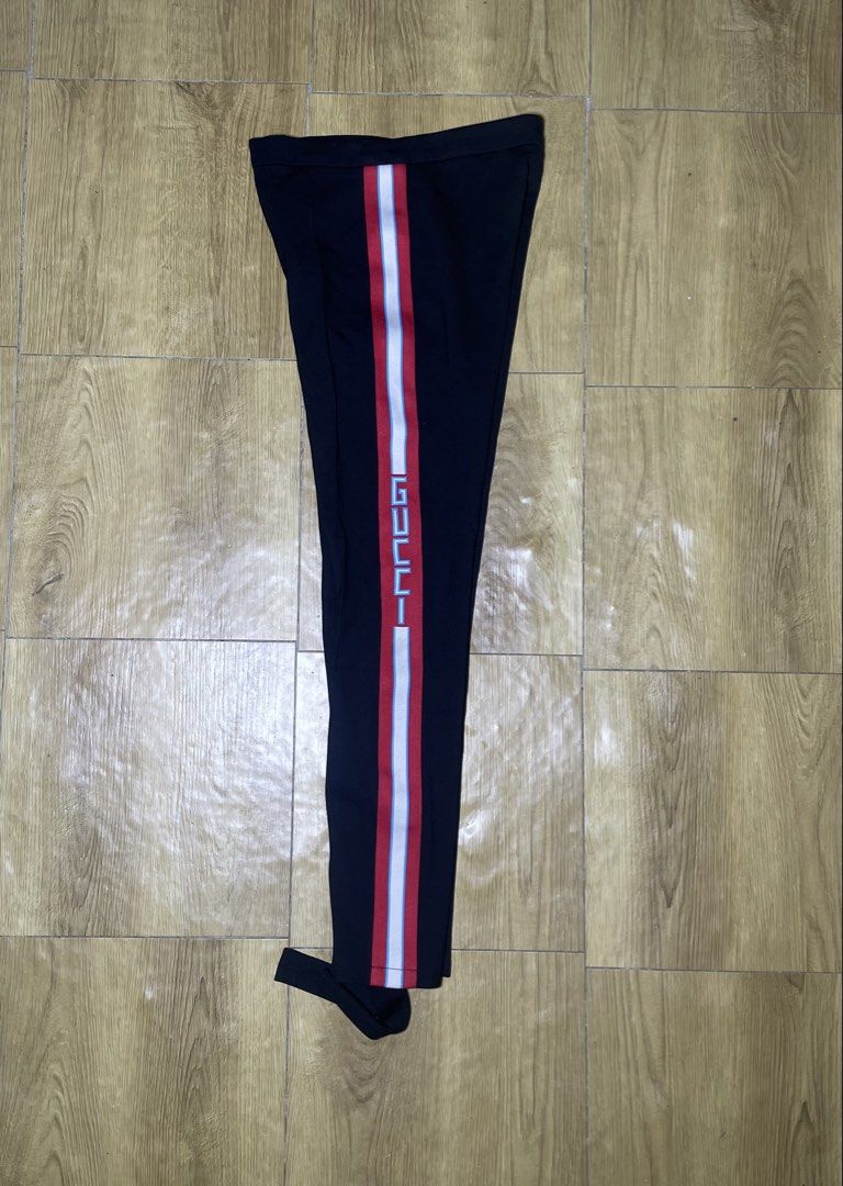 Gucci jumpsuit (Category: Jeans) located in Tacloban City. Submitted by susthriftshop (Listing ID 1467794767, Image 3). Description: Gucci jump suit Excellent condition / good as new Xs on tag 28-30 by 36 No issue aside sa tag na natangal ang isang side .