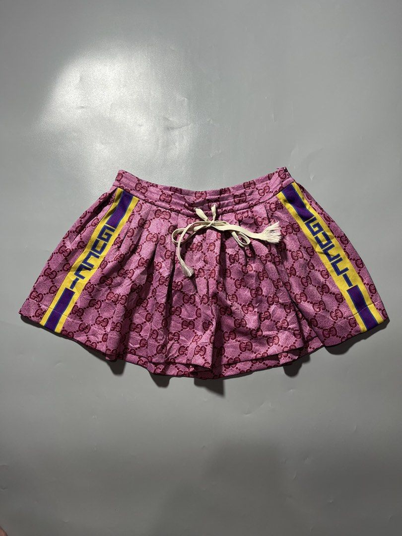Gucci Monogram Skirt/Short Womens (Category: Skirts) located in Quezon City. Submitted by metro_junkie.ph (Listing ID 1467713597, Image 1). Description: Gucci Skirt/Short Womens Size Large on Tag Measurements: 30 Below Waist 14” Length 22.5” Leg Opening Excellent Can Pass as Likenew Condition No any Flaw/Issue(s) All Detail Posted 680 + SF.