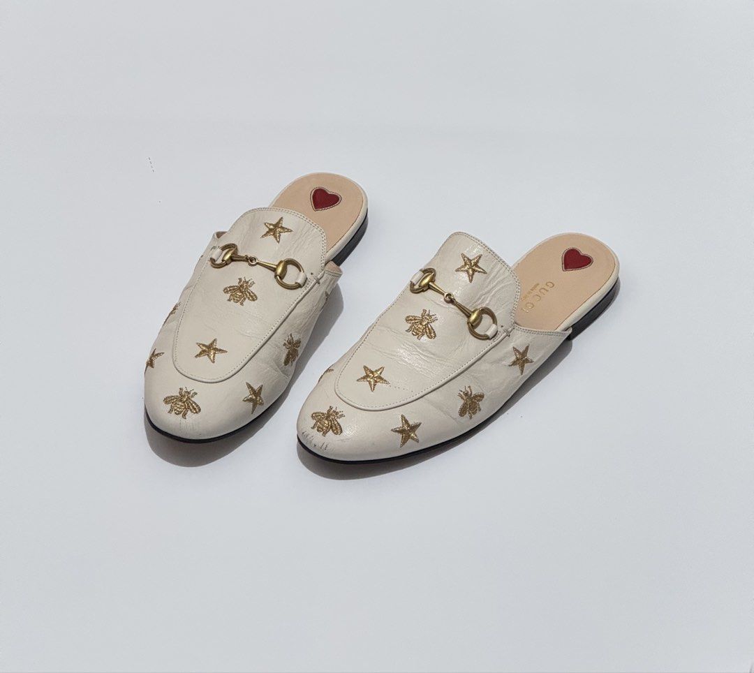 Gucci mules (Category: Flats & Sandals) located in Quezon City. Submitted by byuklph (Listing ID 1467795142, Image 1). Description: Auth💯size 38.5 Excellent condition Minimal signs of wear No inclusion .