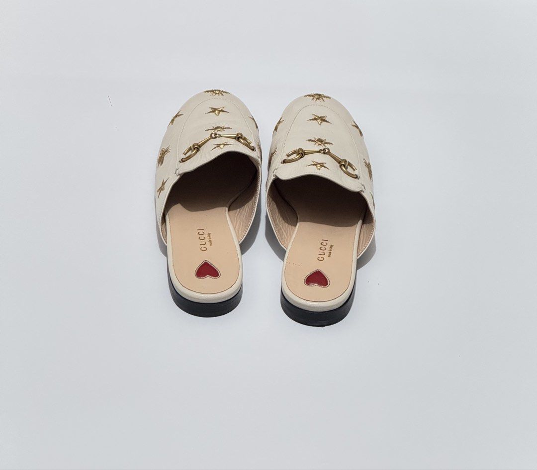 Gucci mules (Category: Flats & Sandals) located in Quezon City. Submitted by byuklph (Listing ID 1467795142, Image 3). Description: Auth💯size 38.5 Excellent condition Minimal signs of wear No inclusion .