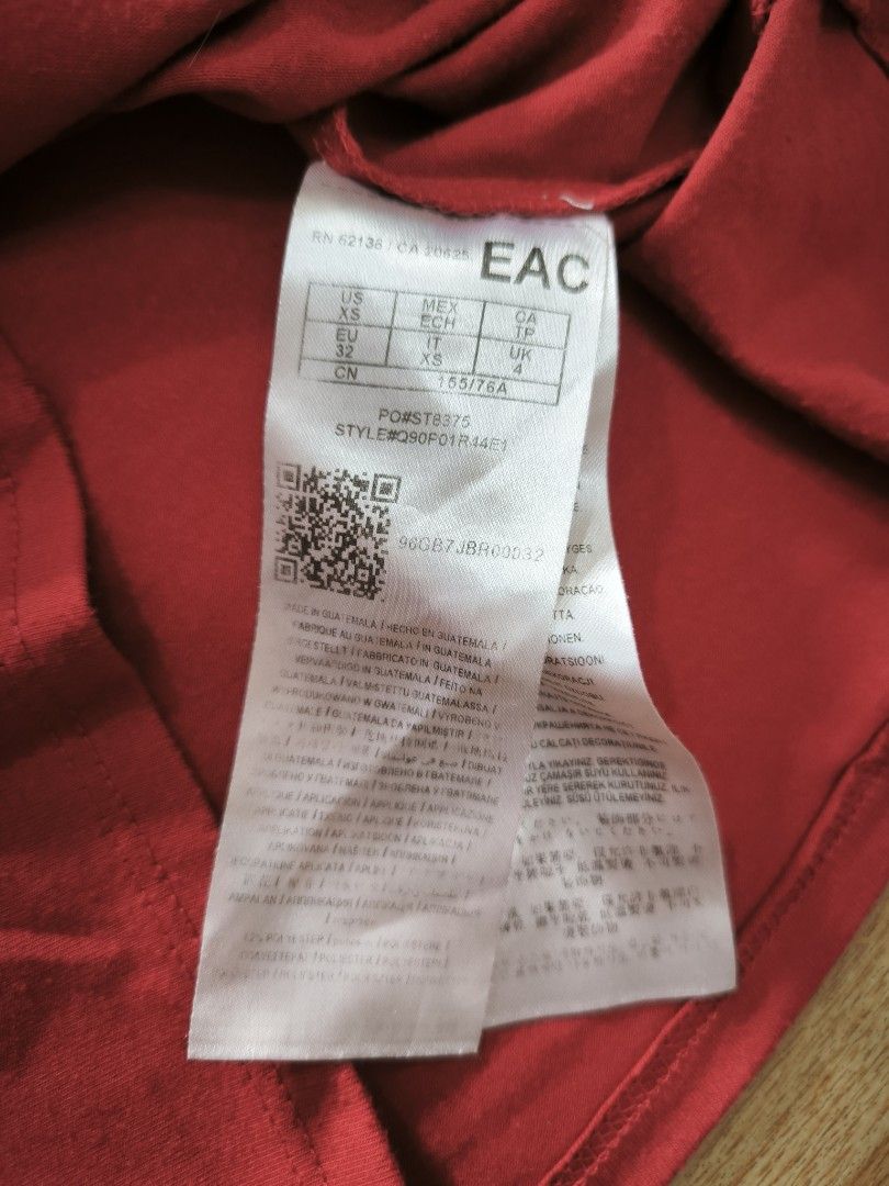 Guess red shirt (Category: Shirts) located in Manila. Submitted by wearforce (Listing ID 1467765574, Image 3). Description: Guess red shirt fit: small good condition color rate 10/10 349 + sf.