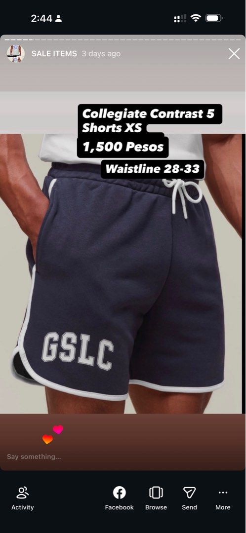 Gymshark Shorts XS (Category: Activewear) located in Quezon City. Submitted by roneedv (Listing ID 1467838866, Image 1). Description: Follow us on Instagram: @jachumolina @roneedv Ready to ship💯 100% Authentic and Brandnew🇺🇸 Open for Video Call Can send Videos or Actual Pictures Same-day delivery via Lalamove or Pick-up Nationwide shipping via J&T Same-day delivery via Lalamove or Pick-up Nationwide shipping via LBC or J&T.