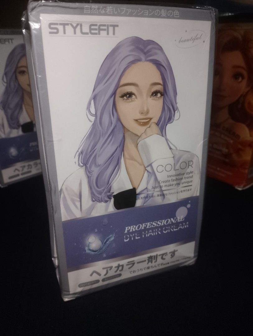 HAIR COLOR - ₱180 ONLY! COMPLETE SET (Category: Hair) located in Manila. Submitted by journnierph (Listing ID 1467477182, Image 2). Description: ✨ STYLEFIT HAIR COLOR - ₱180 ONLY! COMPLETE SET! ✨ Japan Formula | Easy to Color | Natural Colors AVAILABLE SHADES (ONHAND!): Lakas makaputi😘 🍯 Honey Brown - Best Seller! Brightening, pang morena! 🤎 Ash Brown - Ashy brown, hindi orange! 💗 Pink Brown - Soft pink brown, pang soft girl! 🧋 Milk Tea - Ko