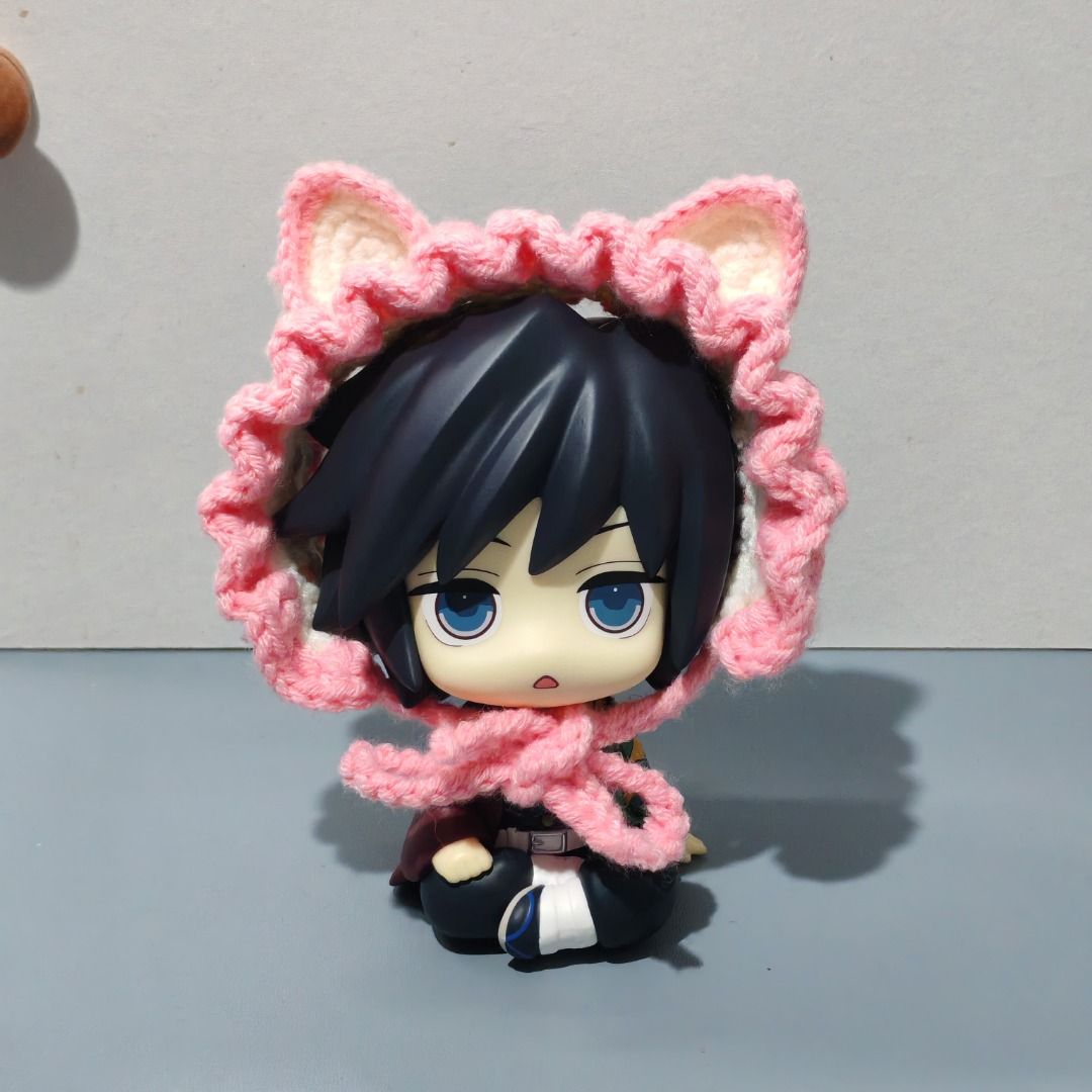 Handmade Cat Headdress for Look up figures (Category: Handmade Craft) located in Manila. Submitted by 1k0uzee3 (Listing ID 1467649680, Image 2). Description: handmade cat headdress for look up figures.ᐟ⋆ October sale : PHP 100 each Original price : PHP 150 each code/colors: pink cat • orange cat customizable color and size. TAT : 3 days - 1 week dm me to claim/order. --- pay as you order.ᐟ loc: ermita, manila mod: j&t express mop: gcash/maribank/