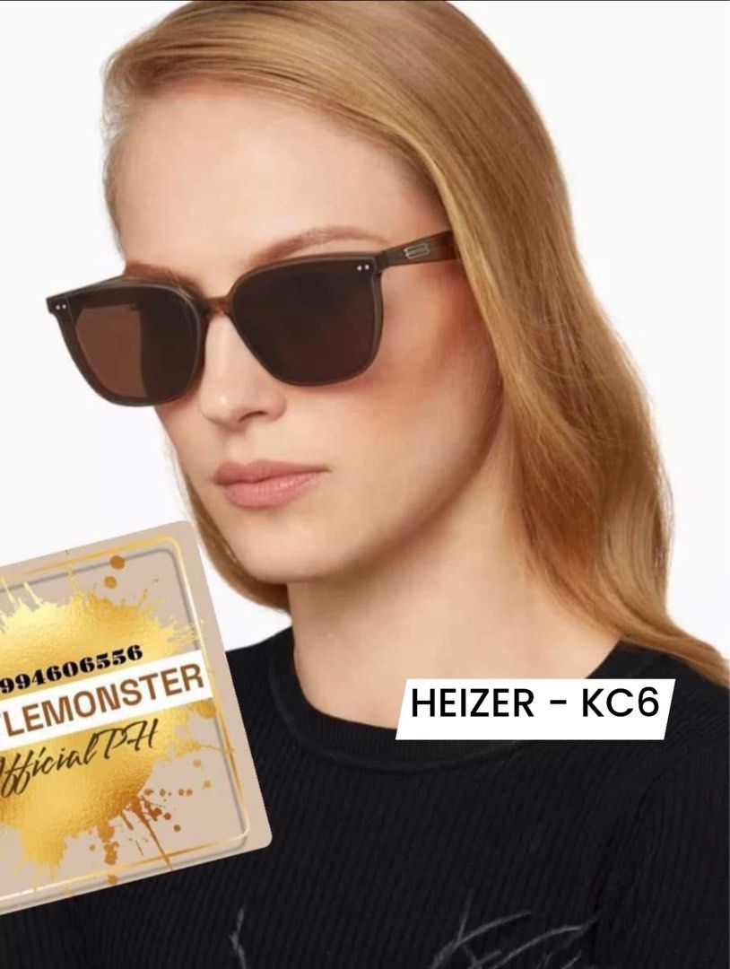 Heizer KC6 vs. Heizer 01 (Category: Sunglasses & Eyewear) located in Pasig City. Submitted by gentlemonsterph (Listing ID 1467647508, Image 3). Description: 𝐇𝐞𝐢𝐳𝐞𝐫 KC6 𝐯𝐬. 𝐇𝐞𝐢𝐳𝐞𝐫 01 — Two frames, two different moods. 🕶️✨ The Heizer KC6 offers a distinctive colorway for those who love a unique, fashion-forward look while the Heizer 01 is classic, sleek, and effortlessly versatile for everyday styling, Which one is your favorite? 🤎 