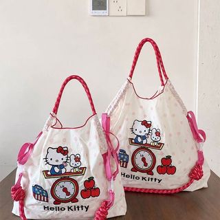 Sanrio Hello Kitty 迷你斜孭袋手袋, 女裝, 手袋及銀包, 多用途袋 - Carousell