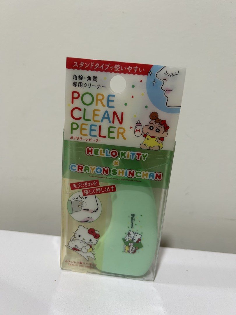 Hello Kitty × Crayon Shin-chan Pore Clean Peeler (Category: Face Care) located in Rizal. Submitted by CMaeCAme (Listing ID 1467717372, Image 1). Description: Cogit Hello Kitty × Crayon Shin-chan Pore Clean Peeler. Good for exfoliation .