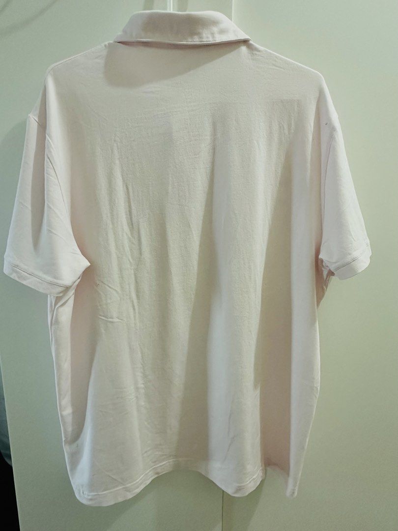 H&M Polo Short (Category: Tshirts & Polo Shirts ) located in Antipolo. Submitted by KwinsClowset (Listing ID 1467695037, Image 3). Description: Light Pink in color Stretch Fabric 21x28.