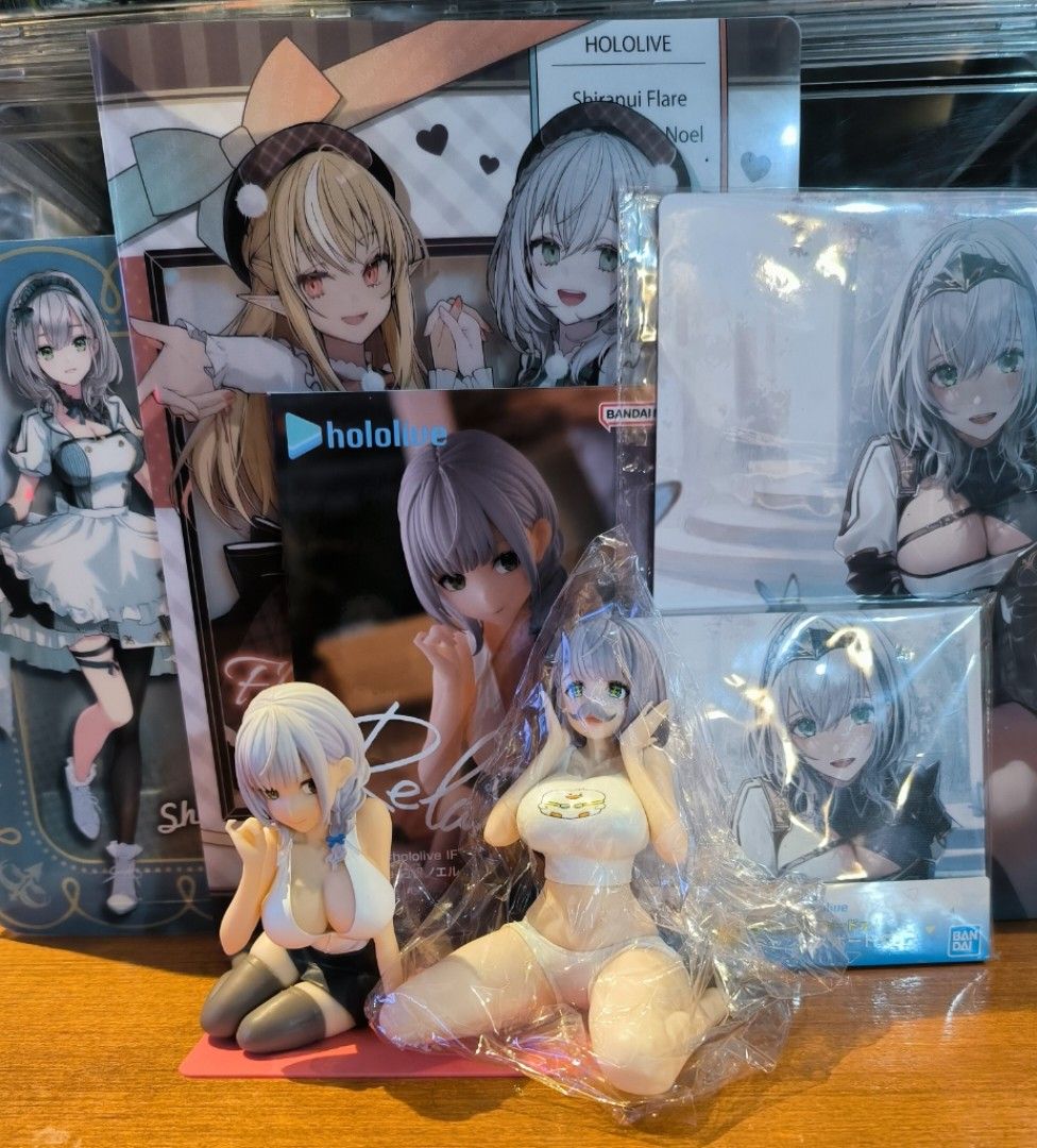 Hololive Shirogane Noel Relax Time Set (Category: Figurines & Statues) located in Lucena. Submitted by raishou (Listing ID 1467676011, Image 1). Description: -Relax Time Office Style Ver. BiB(Box Folded/No BB) -Relax Time Danchomu Ver. Loose -Visual Mat -Clear File -Canvas Board -B5 Illustration Board ------- MOP: Gcash/Maribank MOD: LBC/J&T (SF shouldered by the buyer).