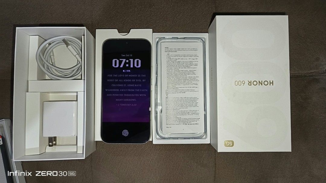 Honor 600 8/256 (Category: Android Others) located in Manila. Submitted by mattmattnlnn (Listing ID 1467721406, Image 3). Description: 1month old need fund kaya binebenta no issue .