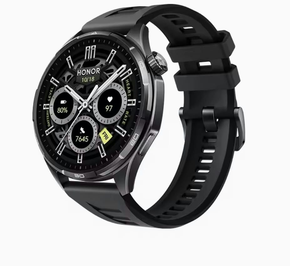 Honor Watch 4 Pro Smartwatch Black (Category: Wearables & Smart Watches) located in Manila. Submitted by melgazojoh72664 (Listing ID 1467647952, Image 2). Description: HONOR Watch 6 Color: Shadow Black Wristband Type: Black Fluroelastomer Strap Activity Type: health,Sports Compatible Operating System: Android Function Blood Oxygen Monitoring,Heart Rate Tracking,pedometer,GPS,Clock display Watch Features GLASS,Water resistant,Alloy CNC, Touchscree