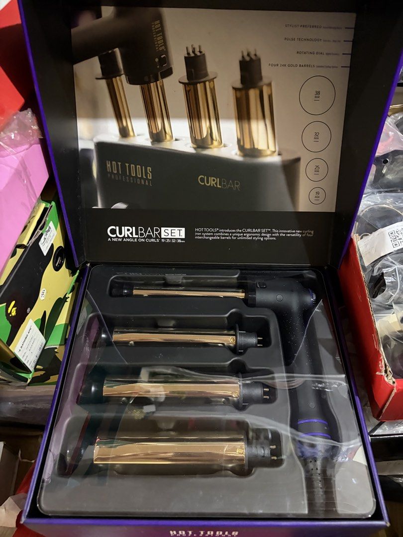 Hot tool professional 24k gold curlbar set (Category: Hair) located in Baguio. Submitted by suffering (Listing ID 1467812695, Image 2). Description: Baguio location .