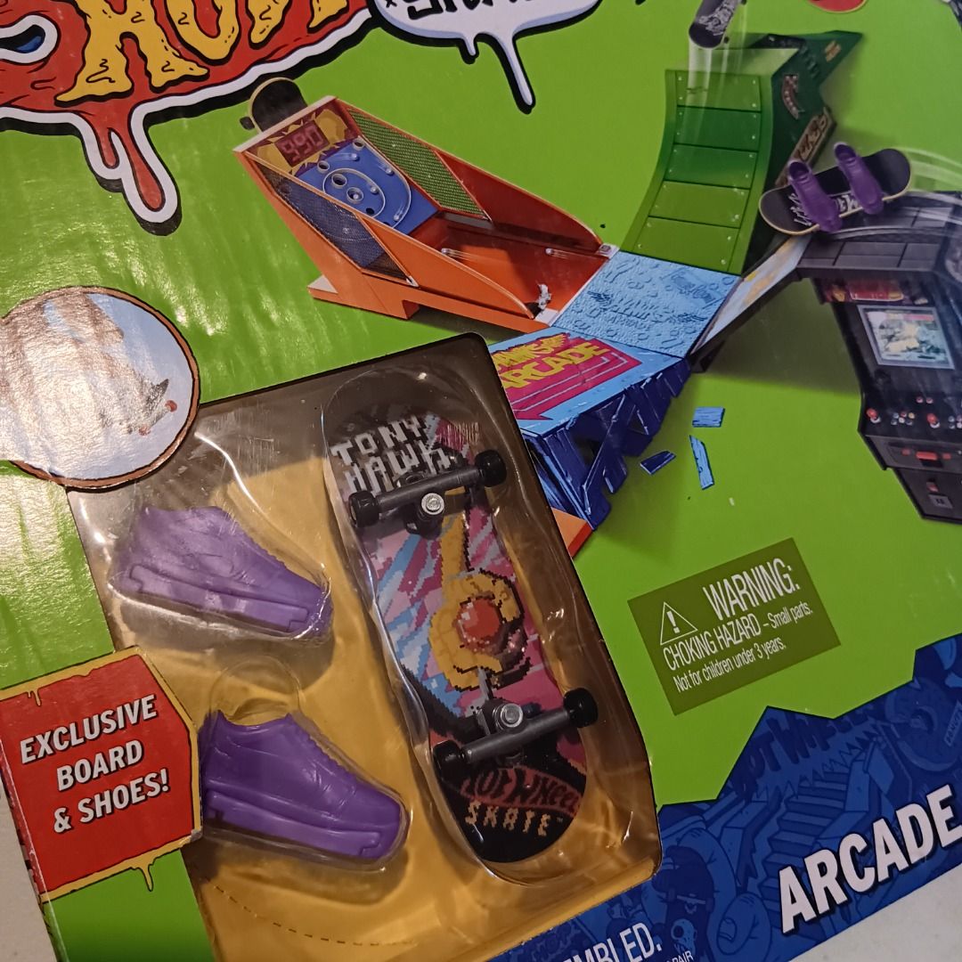 Hotwheels Skate Arcade SkatePark (Category: Interactive Toys) located in Cainta. Submitted by watchmanart (Listing ID 1467724747, Image 2). Description: HotWheels Skate: Arcade SkatePark Items are as is, new and unopened. what you see is what you get. The package may have dents and minor scratches. Please take note of this before placing your order. Shipping via JNT or Lalamove. Meetup if near San Mateo, Rizal..