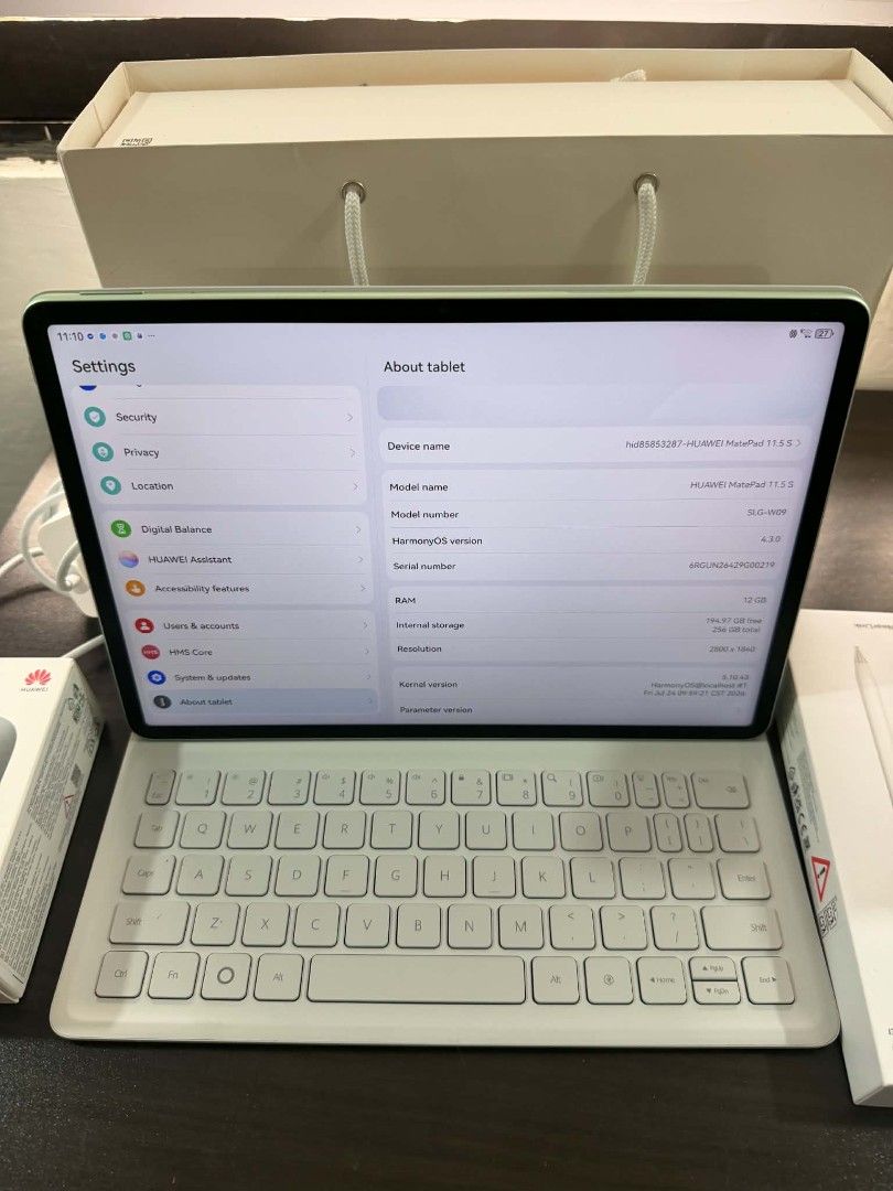 huawei mate pad 11.5S (Category: Android) located in Manila. Submitted by _906375 (Listing ID 1467799545, Image 2). Description: 📌brand new 📌this august na restock 📌latest model 🚚 j&t or lalamove 📩message me for other details .