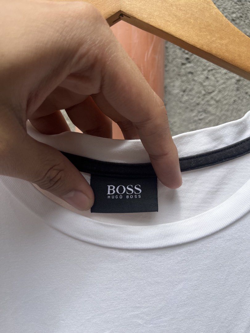 hugo boss shirt (Category: Tshirts & Polo Shirts ) located in San Simon. Submitted by wegintal (Listing ID 1467636466, Image 2). Description: Hugo boss shirt 19 x 27 Good condition ₱499+sf complete tags.