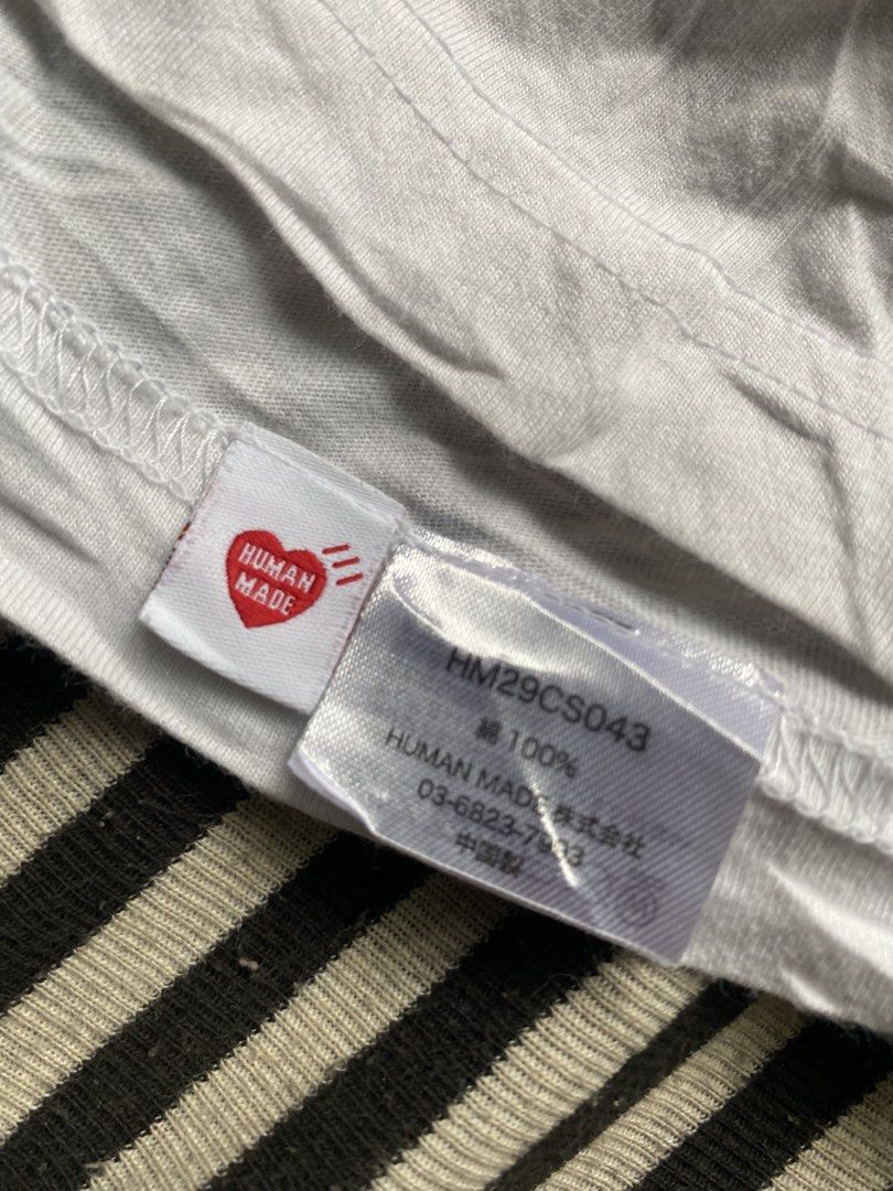 Human Made (Category: Tshirts & Polo Shirts ) located in Cebu City. Submitted by rustyyyyy. (Listing ID 1467659039, Image 3). Description: W 23 L 28 Excellent condition .