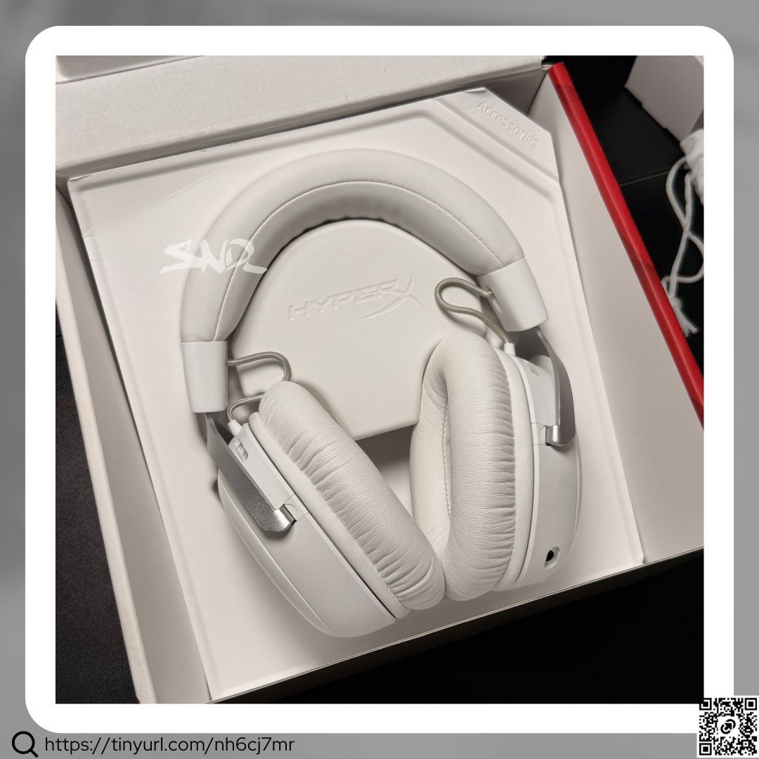 HyperX Cloud III S Wireless Gaming Headset (Category: Headphones & Headsets) located in Quezon City. Submitted by sonder_listings (Listing ID 1467630724, Image 2). Description: • Complete w/box & inclusions • Date of purchase: December 26, 2025 • Will include physical receipt • Up to 120 Hours of Battery Life • 2.4GHz Wireless, Bluetooth, or Instant Pair • HyperX Signature Comfort and Durability • Angled 53 mm Drivers • Compatibility: PC; Mac; PS