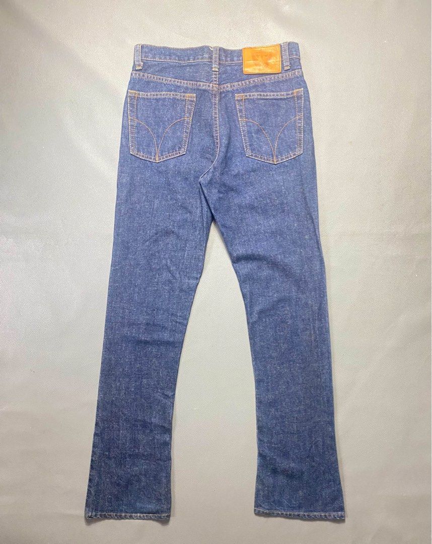 Hysteric Glamour Raider Flared Jeans (Category: Jeans) located in Cabanatuan. Submitted by takaishii_archive (Listing ID 1467690991, Image 1). Description: Hysteric Glamour Raider Flared Jeans Waist - 28 Length - 38.5.