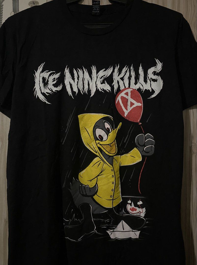 Ice Nine Kills Metal Band Tee (Category: Tshirts & Polo Shirts ) located in Manila. Submitted by mals.col (Listing ID 1467731494, Image 2). Description: Dimensions: 18” x 26” Flaws: crackprints ₱600+sf.