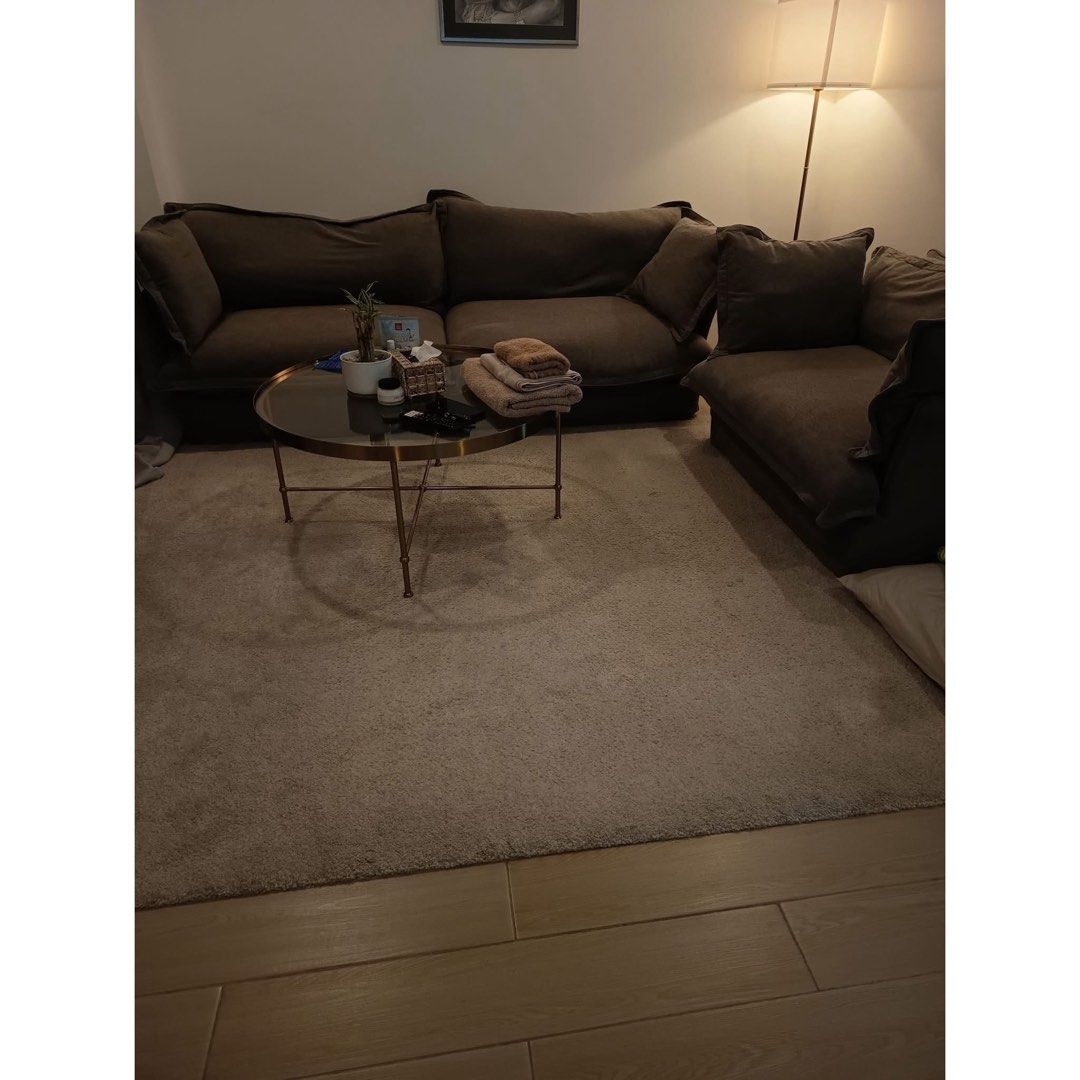 IKEA - Coffee Table in gold effect - 88cm (Category: Tables & Sets) located in Rizal. Submitted by mariasdeclutteringshop (Listing ID 1467690241, Image 2). Description: RFS: Moving out of the country. For pick up only in Nov 28 or 29. 2 pcs available .