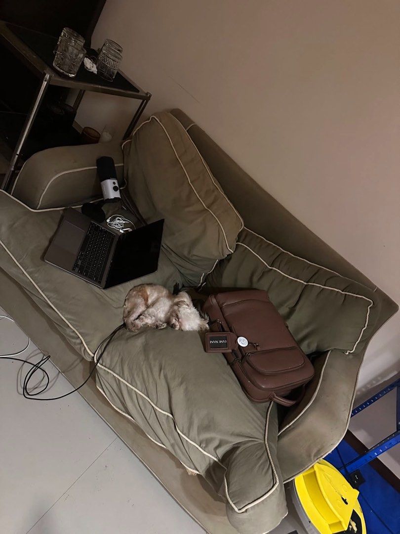 IKEA Sofa AS IS (NEGO) RUSH!! (Category: Sofas) located in Manila. Submitted by zvkash (Listing ID 1467702699, Image 3). Description: Need cleaning nalang. .