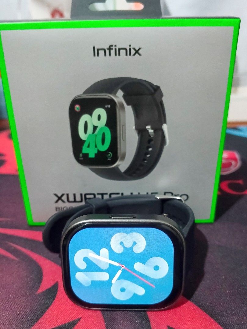 Infinix Smartwatch (Category: Wearables & Smart Watches) located in Malabon City. Submitted by frgenesis (Listing ID 1467767219, Image 1). Description: Infinix XWatch H5 Pro Perfectly working Rfs: Need cash.