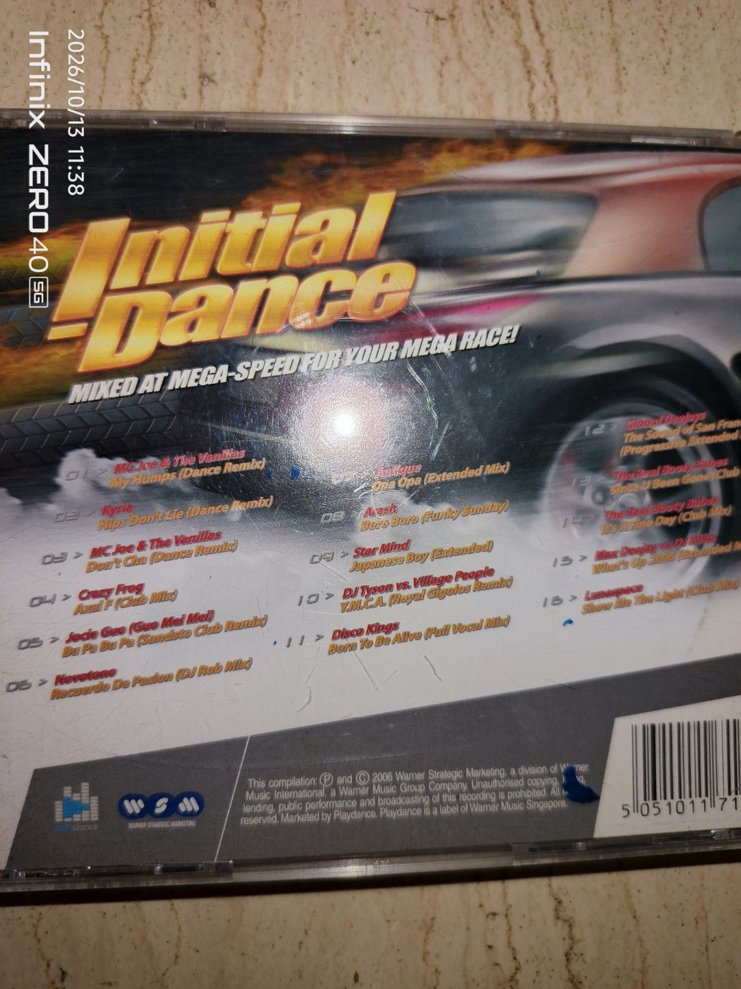 Initial Dance CD (Category: CDs & DVDs) located in Singapore. Submitted by kcarasell67 (Listing ID 1467742829, Image 2). Description: Free tracked mail inclusive.