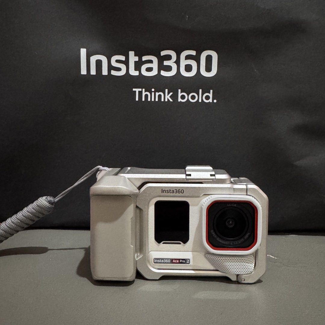 Insta360 Ace Pro 2 Xplorer Bundle (Category: Video Cameras) located in San Fernando. Submitted by gslnrln (Listing ID 1467684683, Image 1). Description: Selling !! insta360 acepro 2 Inclusions: ✅With original boxes and and accessories (Wind Reduction & Waterproof Mic Cover ✅X1 original battery ✅ Issues: some scratches on the xplorer grip , cracked usb cover (shown at photos) Smooth unit! Freebies: ✅Palo 3pcs Battery+Charger Set ✅ aMagisn portable