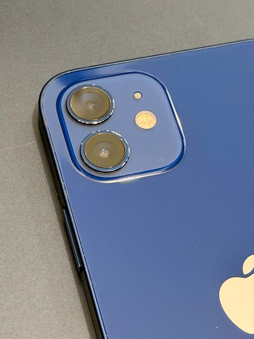 Iphone 12 (newly replaced baterry Genuine) (Category: iPhone 12 Series) located in Quezon City. Submitted by AlbertC221 (Listing ID 1467711455, Image 1). Description: - Model: iPhone 12 - Color: Pacific Blue - Storage: 128GB - Network: Open line - Battery: Newly replaced Genuine Apple battery with 100% health with receipt - Inclusions: Lightning cable - Meetup: SM North EDSA Transport Terminal, Quezon City.