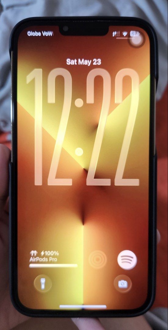 iPhone 13 pro max (Category: iPhone 13 Series) located in Quezon City. Submitted by ricaezxc (Listing ID 1467708478, Image 2). Description: iPhone 13 Pro Max for sale! 256gb Gold IOS 27 ZP/A • No sim restriction • Camera history • 76% Battery Health - If you’re a heavy phone user like me (constantly checking your phone, leaving data and GPS on, watching TikTok, and scrolling through Instagram and Facebook), this phone will still last almost all d
