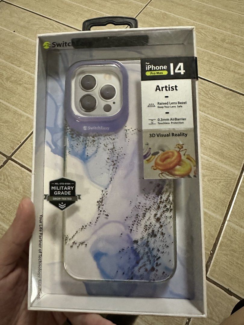 Iphone 14 ProMax Case (Category: Cases & Sleeves) located in Quezon City. Submitted by faststone.ba186f (Listing ID 1467733157, Image 2). Description: Iphone 14 ProMax Case Military grade Brand new Bought at Powermac Store Opened to check only.