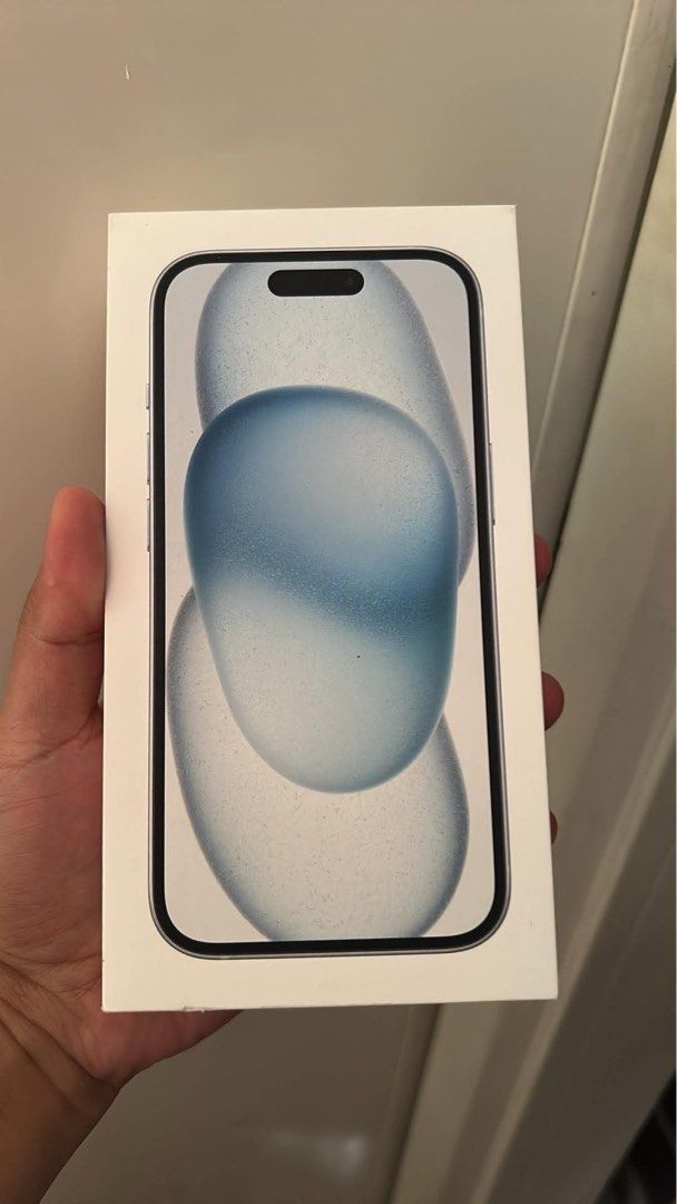 Iphone 15 128GB Brandnew (Category: iPhone 15 Series) located in Makati City. Submitted by poytan (Listing ID 1467644223, Image 1). Description: 📱 FOR SALE: iPhone 15 128GB – BLUE 💙 ✨ Brand New | Factory Sealed 🔒 💰 ₱40,000 ONLY! 🔥 Fresh unit, untouched, ready for its new owner! 📩 PM now for inquiries! First come, first served! 🚀.