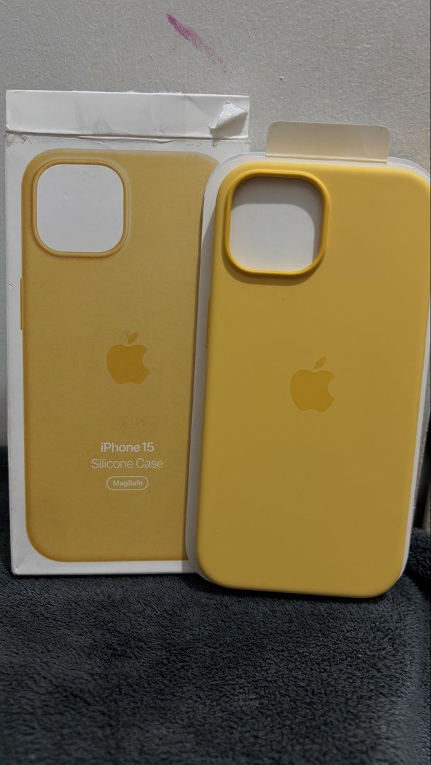 Iphone 15 apple silicone case (Category: Cases & Sleeves) located in Paranaque City. Submitted by prelovedph2019 (Listing ID 1467676737, Image 1). Description: OPENED BOX ONLY.