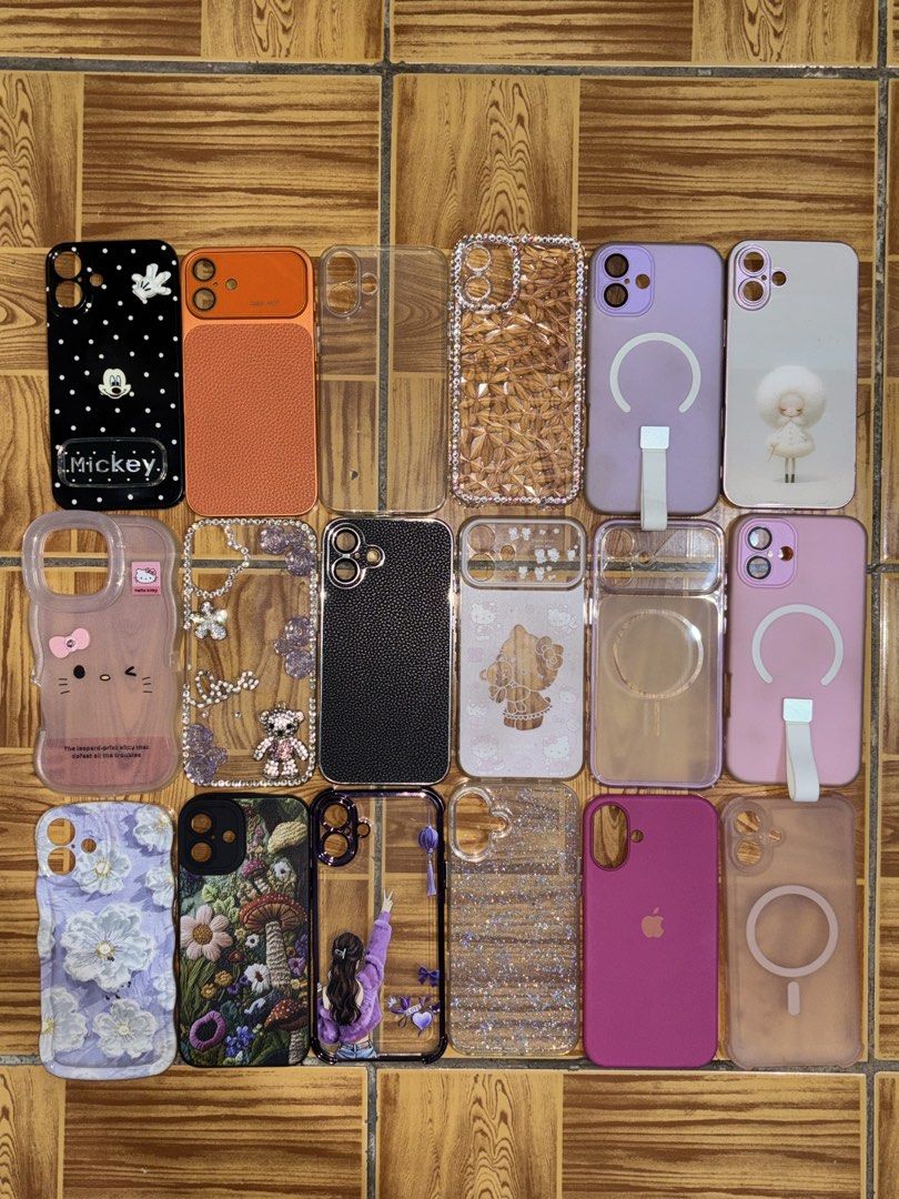 IPHONE 16 PLUS CASES (Category: Cases & Sleeves) located in Manila. Submitted by whosc3lyx (Listing ID 1467634507, Image 1). Description: - ₱45 each - can take maramihan - declutterring my loc: Santa Cruz, Manila.