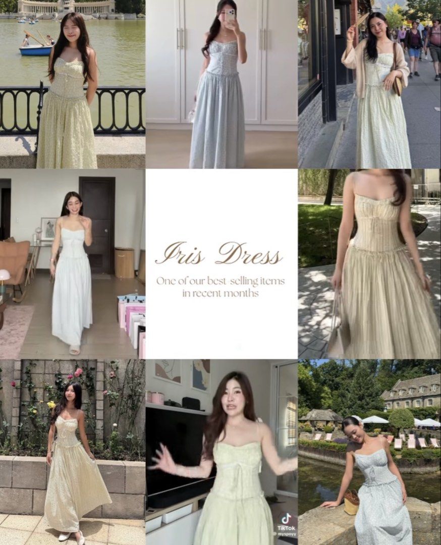 Clothes Bar Iris Dress (Category: Dresses) located in Santa Rosa. Submitted by kv_declutter (Listing ID 1467690020, Image 2). Description: - Clothes Bar Iris Dress - worn once only - rfs decluttering - bought for ₱4000 thru vietnam pasabuy .