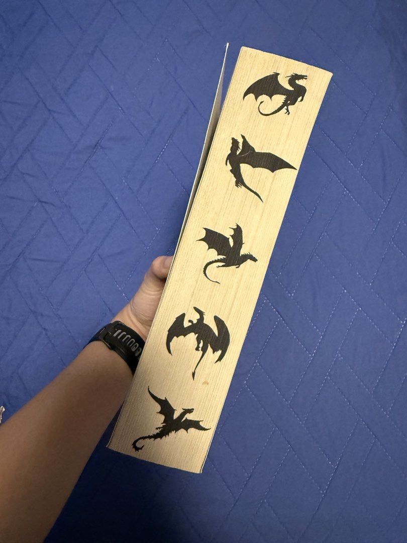 Iron Flame Paperback (Category: Storybooks) located in Pasig City. Submitted by helloimnicee (Listing ID 1467645422, Image 2). Description: read once then stored with dragon emblems on the side rfs: decluttering.