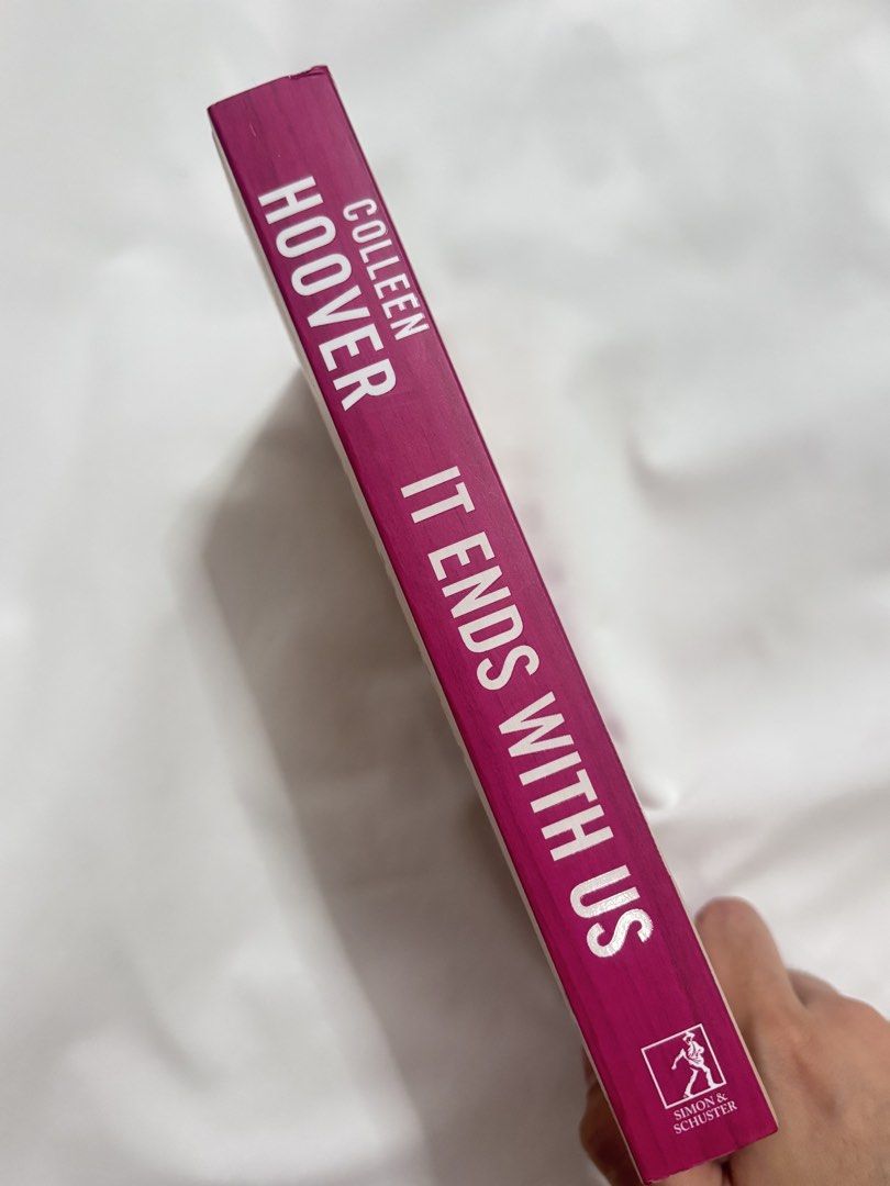 It Ends With Us by Colleen Hoover book (Category: Storybooks) located in Manila. Submitted by shk_20 (Listing ID 1467697405, Image 2). Description: Mop: GCASH SHIPPING: J&T/Lalamove.