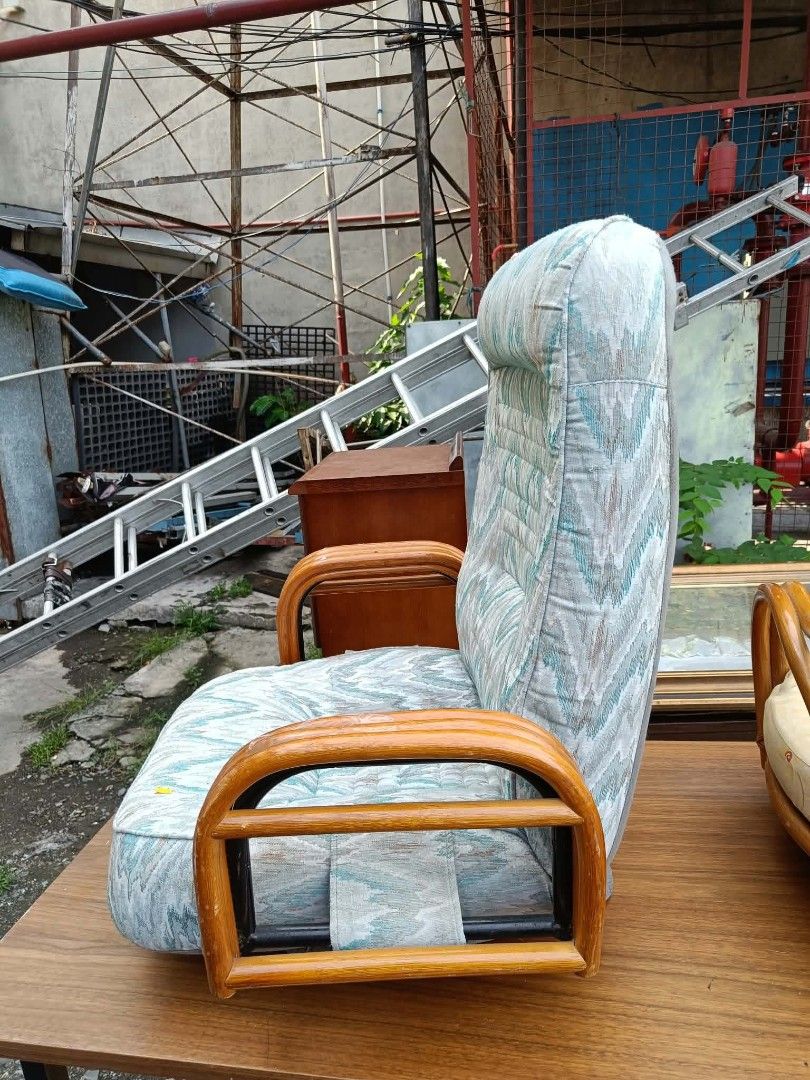 Japanese low chair (Category: Chairs) located in Taguig. Submitted by nippon.toki (Listing ID 1467828365, Image 2). Description: Please read! For sure buyer only! NO COD/COP No reservation The items will be sold to the first payer w/o prior notice. Verbal reservations are not acceptable. Note: All items are vintage. Please manage your expectations accordingly. G cash payment. Shipping via Lalamove Metro Manila. For province: J and T Shipping fee 