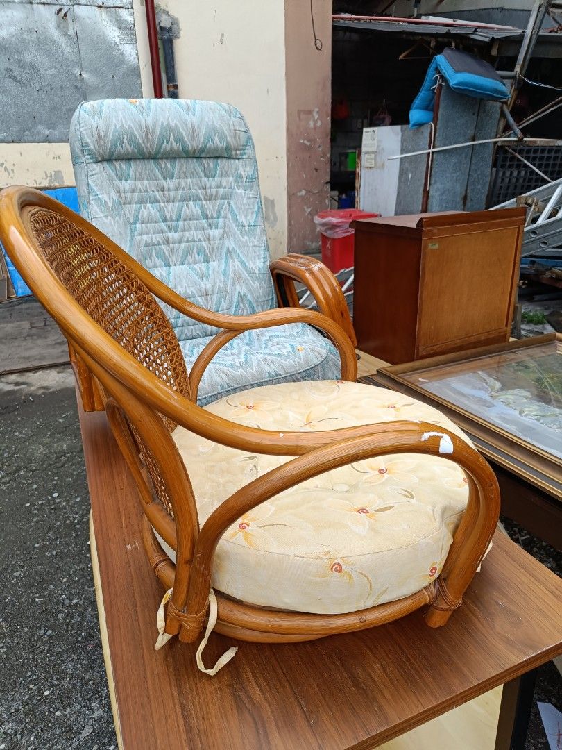 Japanese rattan chair (Category: Chairs) located in Taguig. Submitted by ashicollection (Listing ID 1467608098, Image 2). Description: Please read! For sure buyer only! NO COD/COP No reservation The items will be sold to the first payer w/o prior notice. Verbal reservations are not acceptable. Note: All items are vintage. Please manage your expectations accordingly. G cash payment. Shipping via Lalamove Metro Manila. For province: J and T Shippin