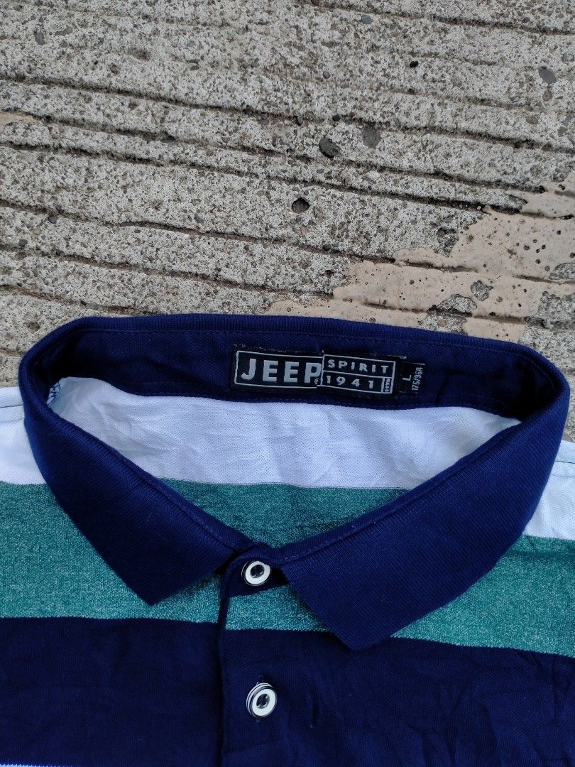 Jeep (Category: Activewear) located in Davao. Submitted by ervinpolino09 (Listing ID 1467748482, Image 3). Description: Jeep Polo Shirt💥 Size Large Like New Condition Need wash .