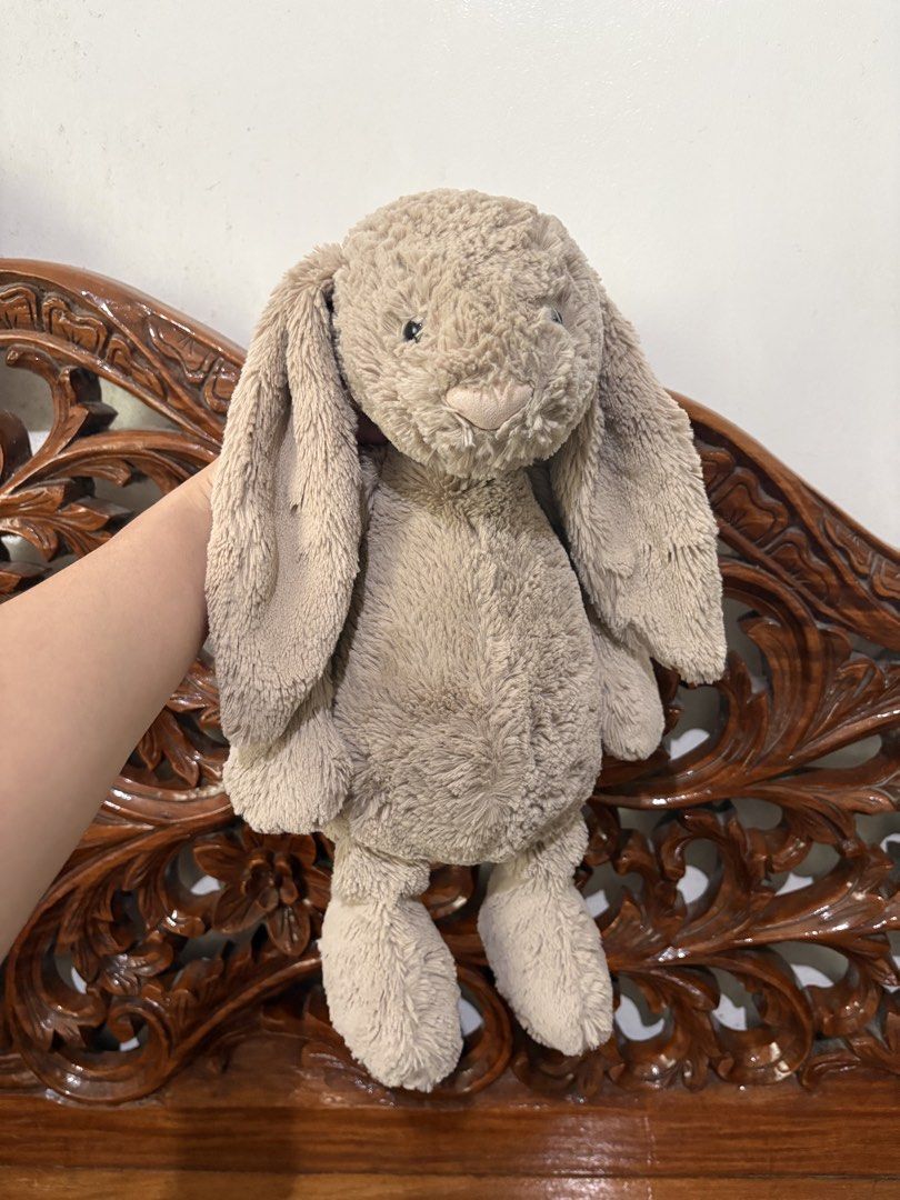 Jellycat Bunny (Category: Plushies & Soft Toys) located in Quezon City. Submitted by rxyel (Listing ID 1467660207, Image 1). Description: Good as new With etiketa.
