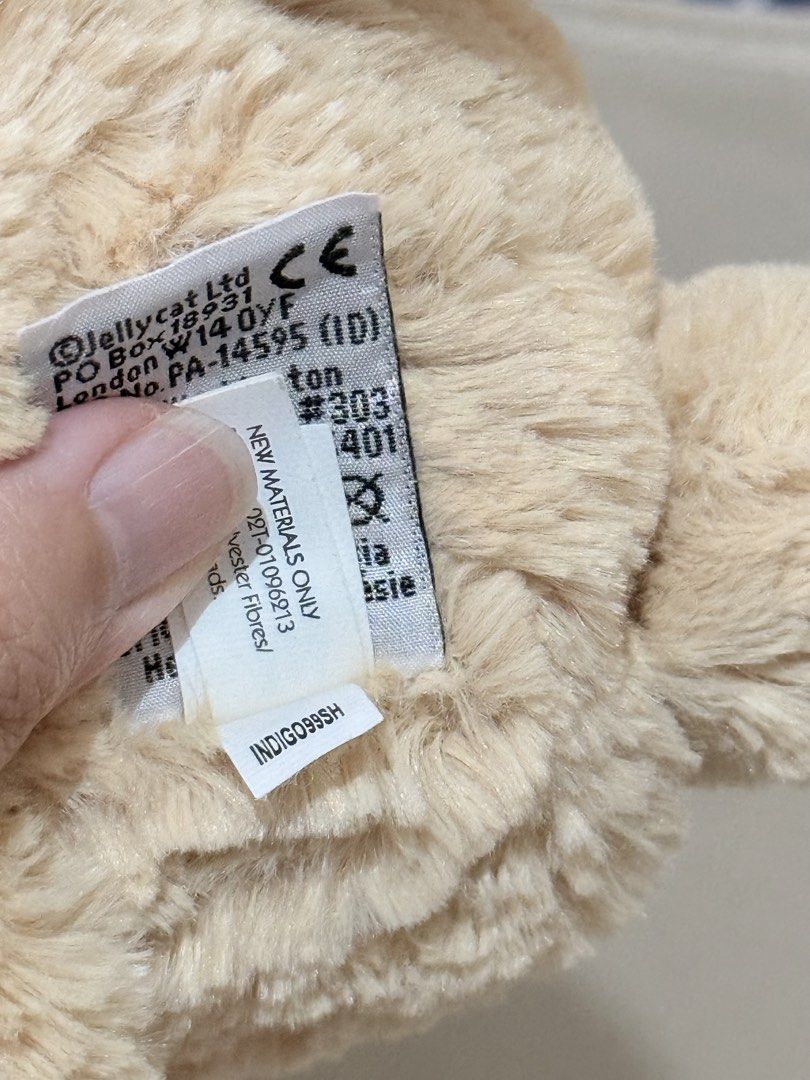 Jellycat edward bear (Category: Plushies & Soft Toys) located in Tagaytay City. Submitted by denalycoco51 (Listing ID 1467689999, Image 3). Description: Please manage expectations before claiming! 💕 • NO REFUND / NO EXCHANGE — all sales are final. • ITEM CONDITION: Good as new, Only used for display. • Authenticity guaranteed, Retired • Please check all photos & descriptions carefully. • Payment within 24 hours unless otherwise agreed. • Reserva
